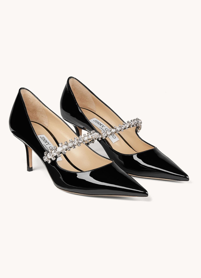 Pantofi cu toc Jimmy Choo Bing 65 din piele de vițel