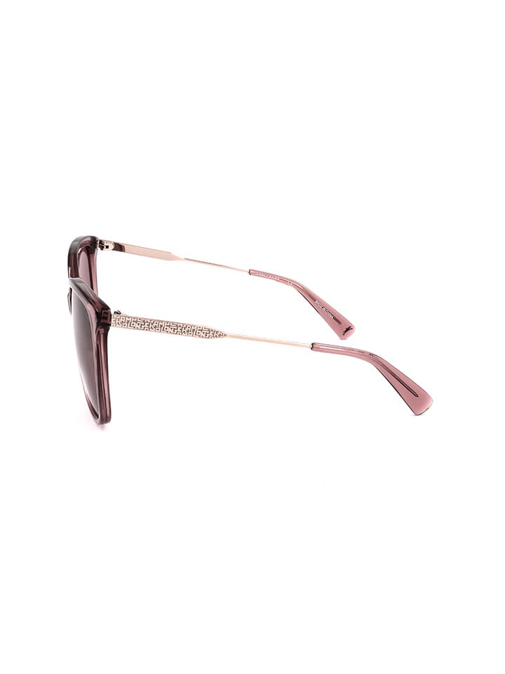 Longchamp Damen-Sonnenbrille in Hellbraun/ Gold günstig kaufen 57