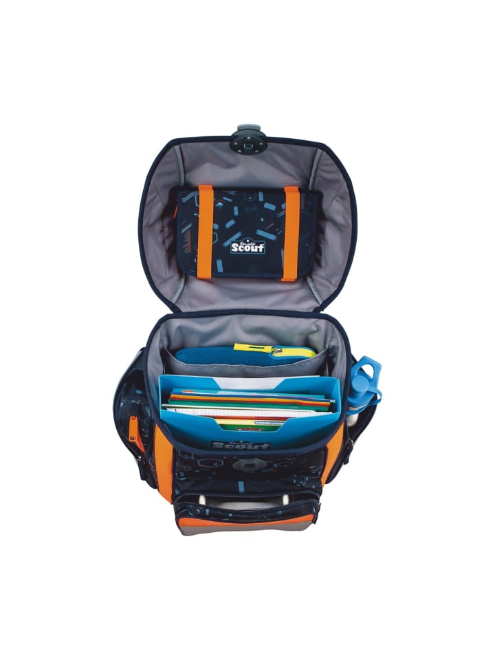 Scout Scout Genius Schulranzen-Set 4 teilig DIN Space Data günstig kaufen onesize