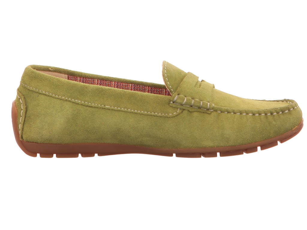 SIOUX Klassische Slipper grün Camona