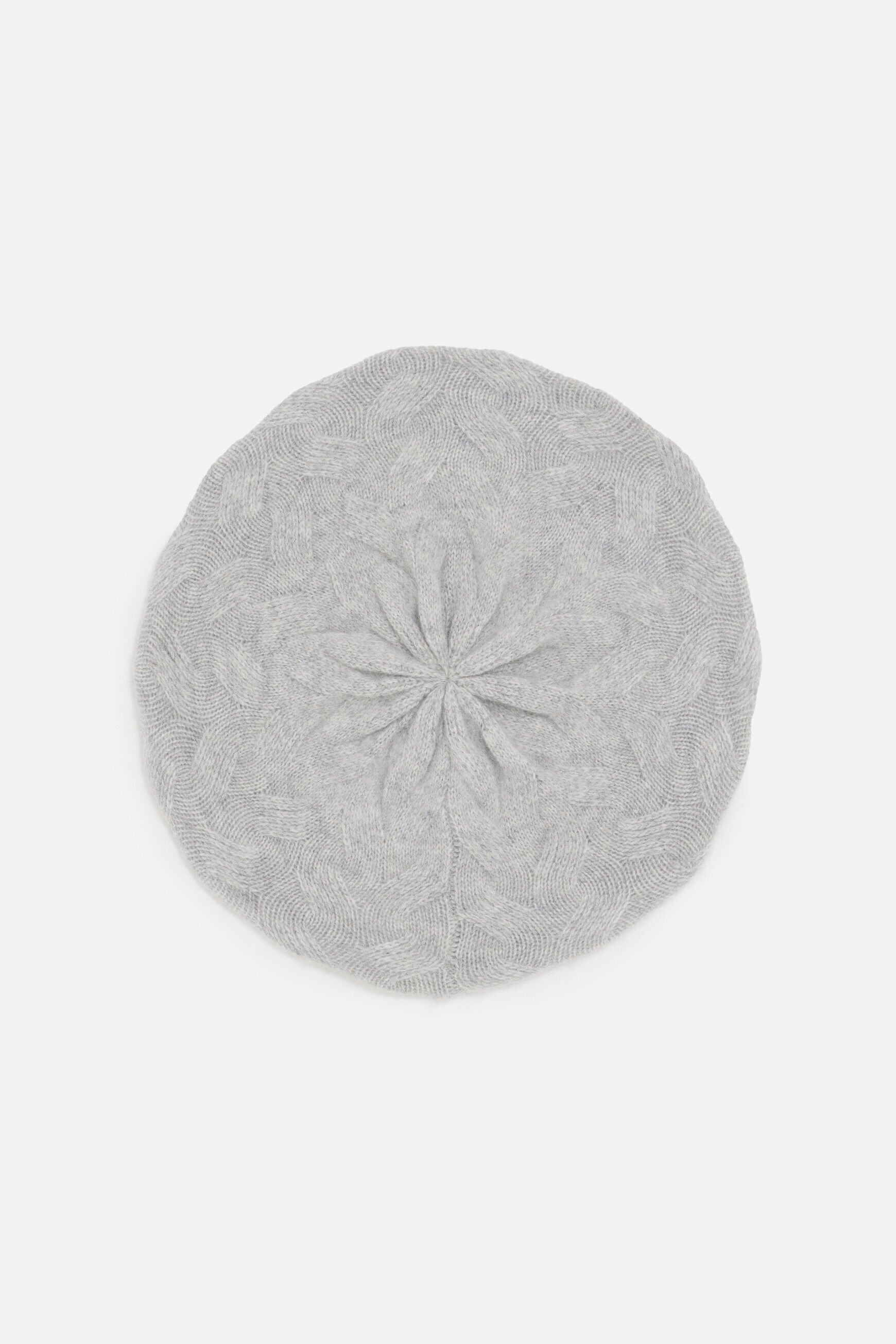Beret berra gris clair femme