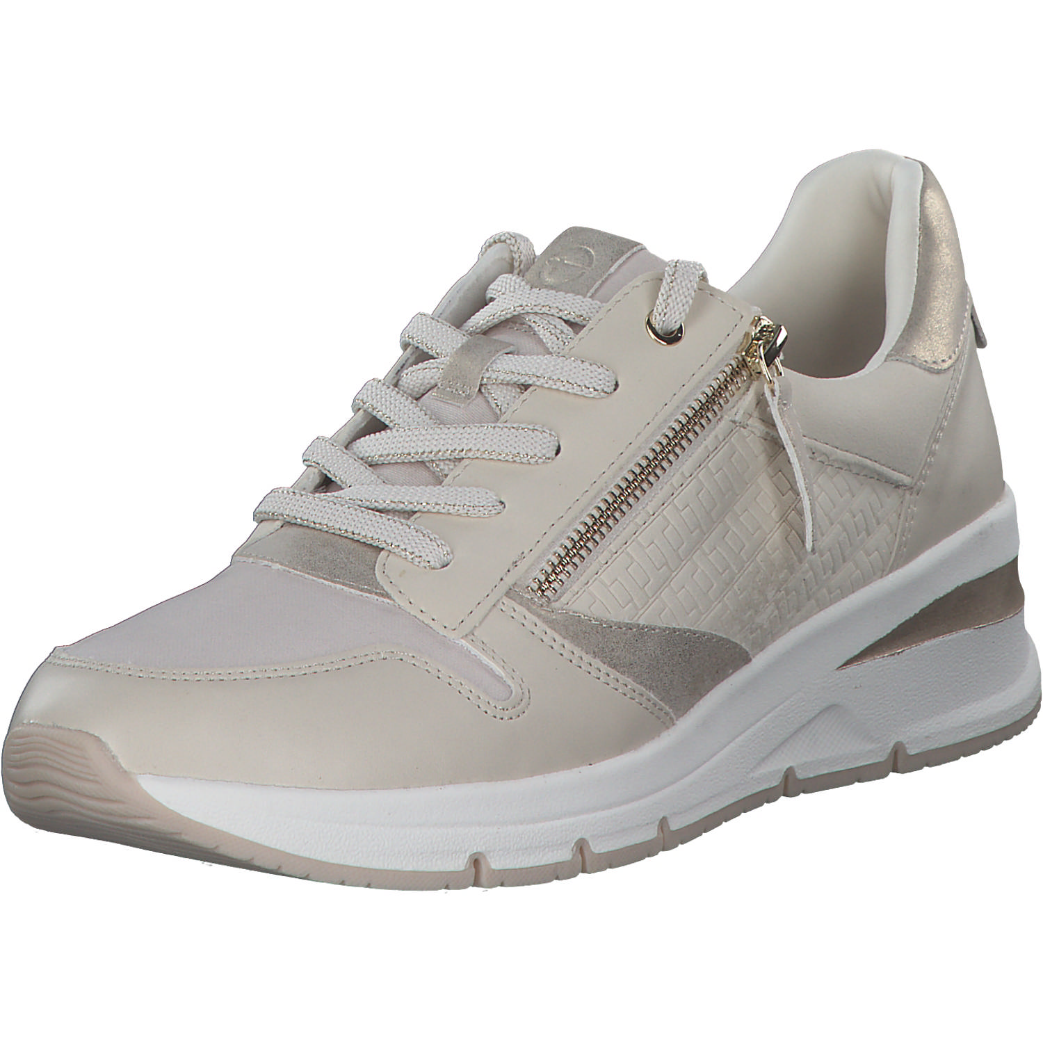 Tamaris 23702, Sneakers Low, Damen, IVORY COMB