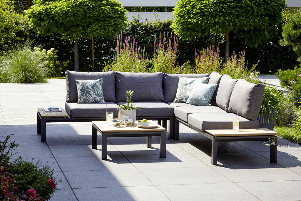 OUTDOORGartenlounge Outdoor Teakholz