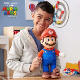 Der Super Mario Bros. Film Plüschfigur - Luigi