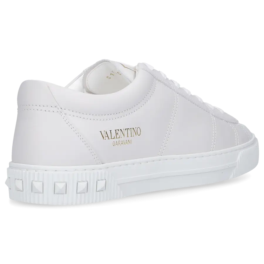 Valentino Garavani - Sneaker low CITYPLANET Kalbsleder - weiß