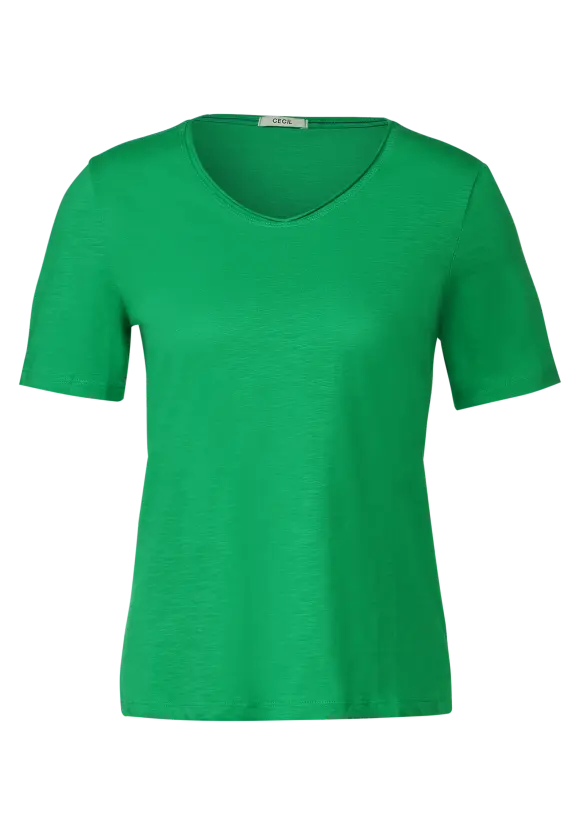CECIL Basic T-Shirt in Unifarbe