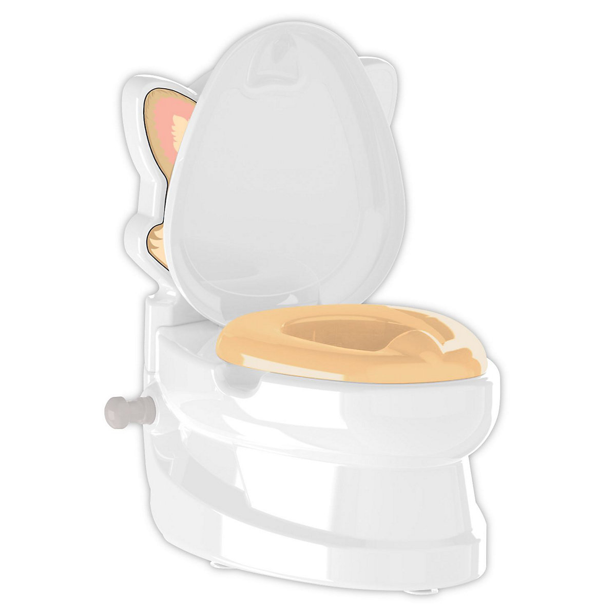 Töpfchen Kitty 07563 Toilettenpapierhalter, Musik Licht Behälter bis 25kg Töpfchen