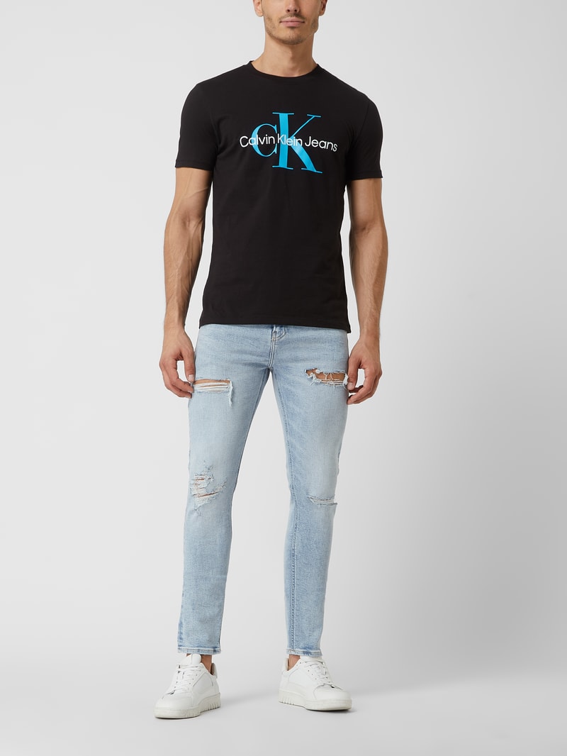 Skinny Fit Jeans mit Stretch-Anteil  in hellblau