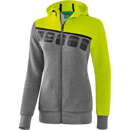 FUSSBALL - TEAMSPORT TEXTIL - JACKEN 5-C TRAININGSJACKE KAPUZE DAMEN