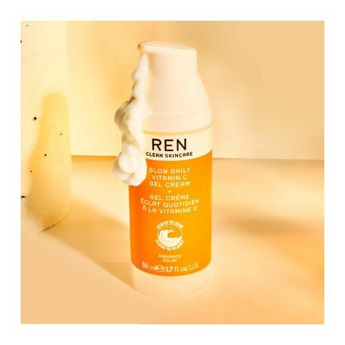 REN Glow denní gelový krém s vitamínem C 50 ml