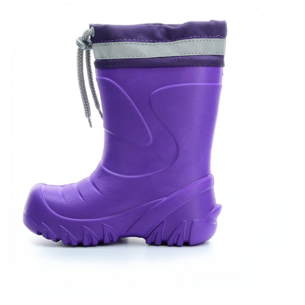 Demar Mammut lila Gummistiefel AD mit Woll-Innensocke
