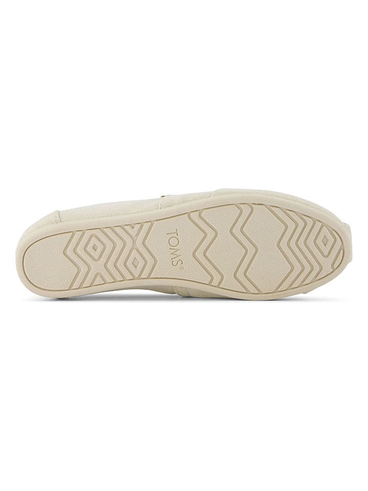 TOMS Espadrilles in Creme günstig kaufen