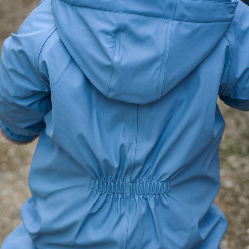 aarhus rain suit pigeon blue - Blau