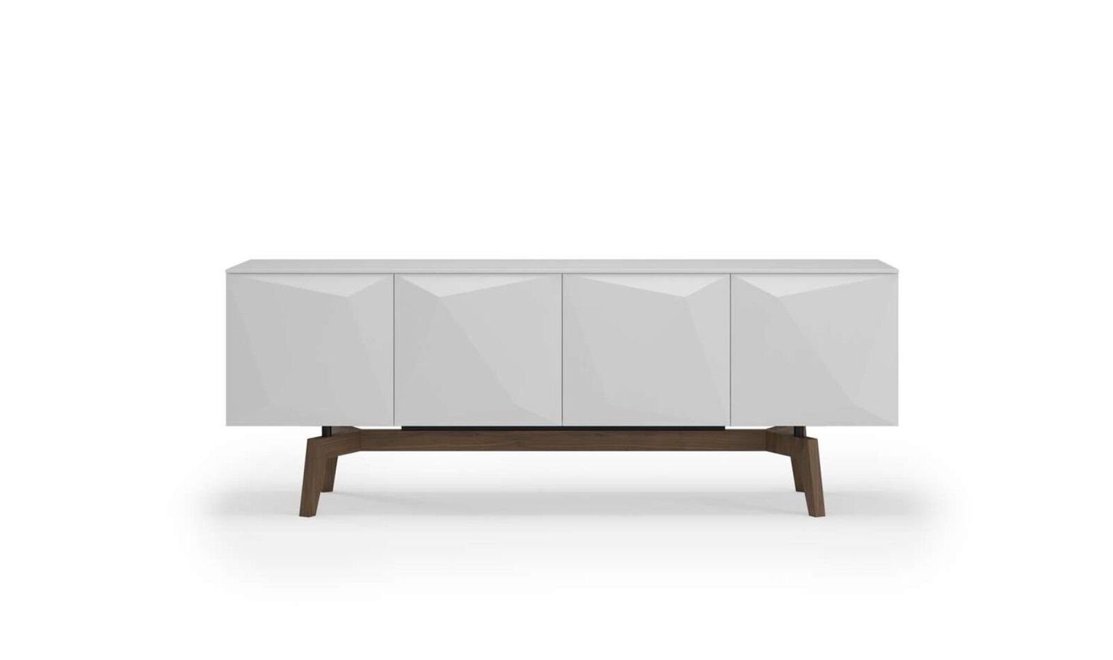 JVmoebel Esszimmer-Set Esszimmergarnitur Luxus Möbel Esstisch Stühle Anrichte Echtholzmöbel, (9-St., Esstisch, Anrichte, 4x Stühle, Spiegel), Made in Europe