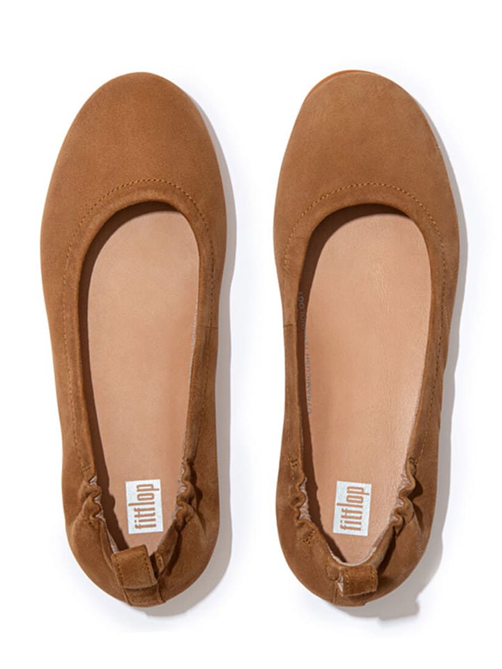 fitflop Ballerinas in Hellbraun günstig kaufen