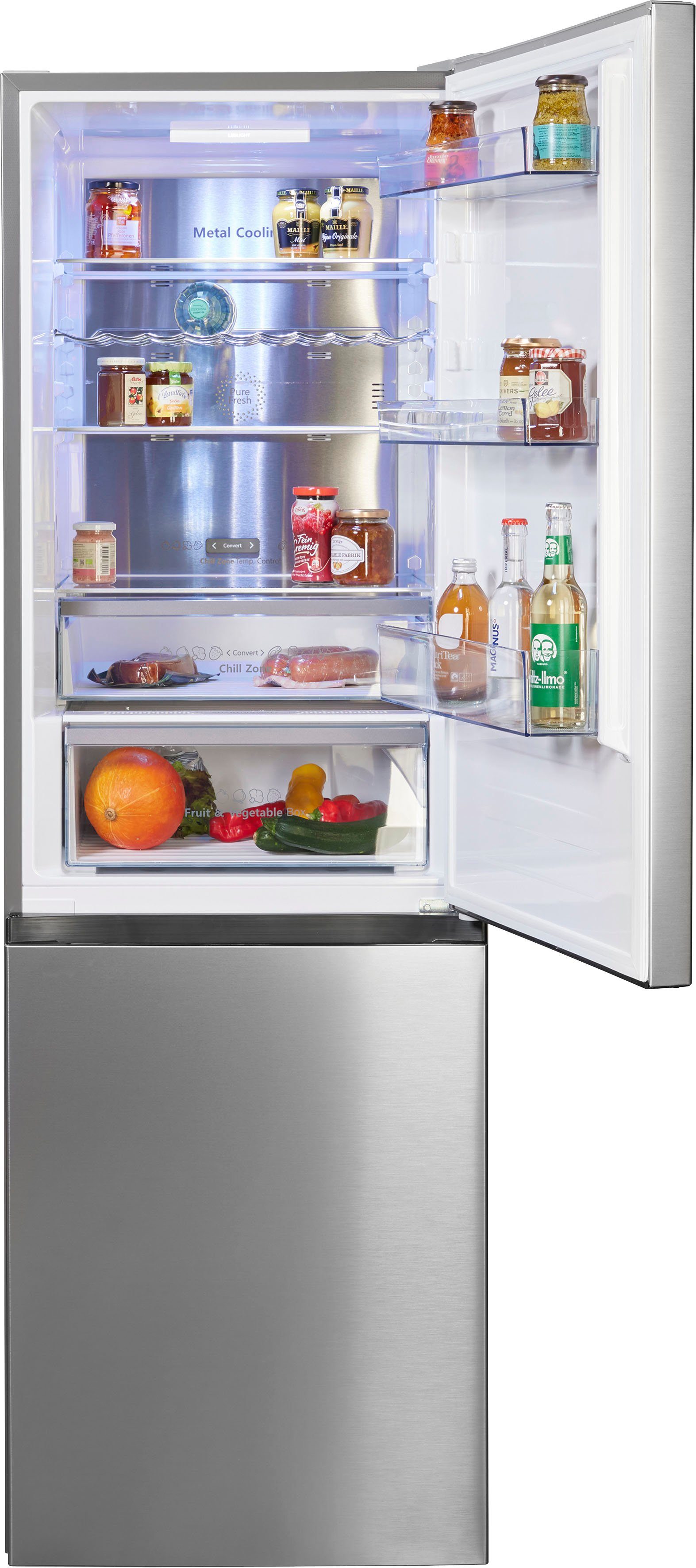 Hisense Kühl-/Gefrierkombination RB424N4CIC, 185 cm hoch, 60 cm breit