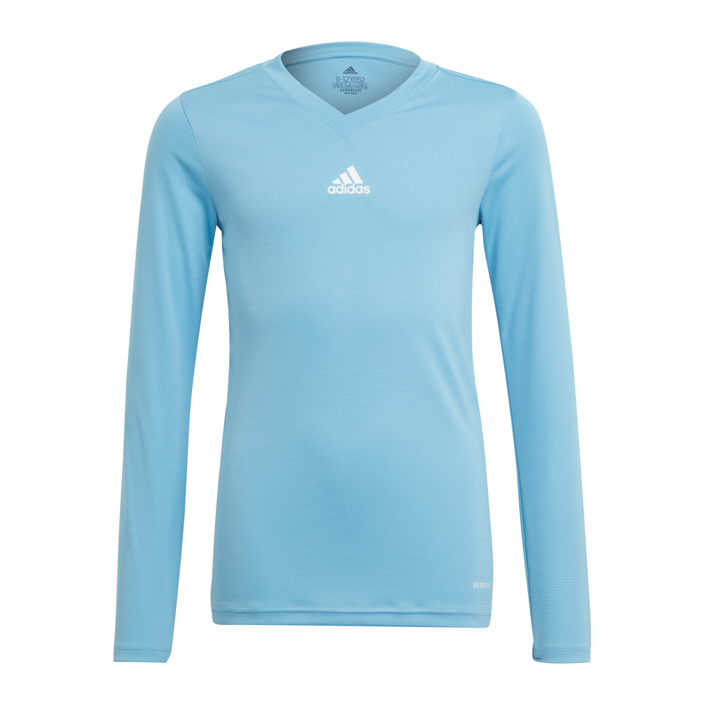 adidas Team Base Top langarm Kids Blau