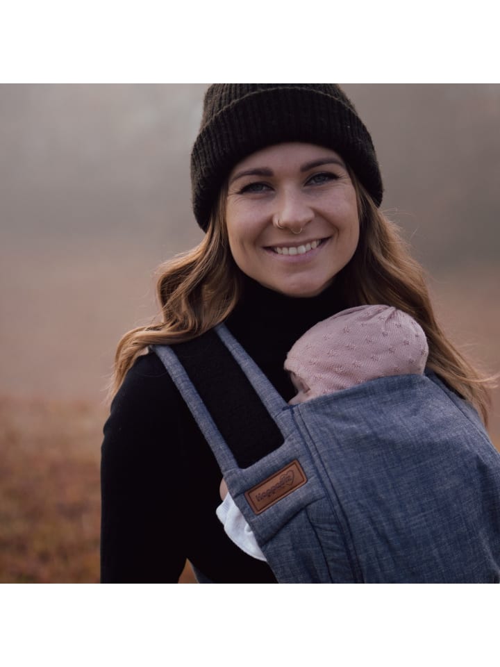 Hoppediz Babytrage Bondolino b.pure in denim günstig kaufen onesize