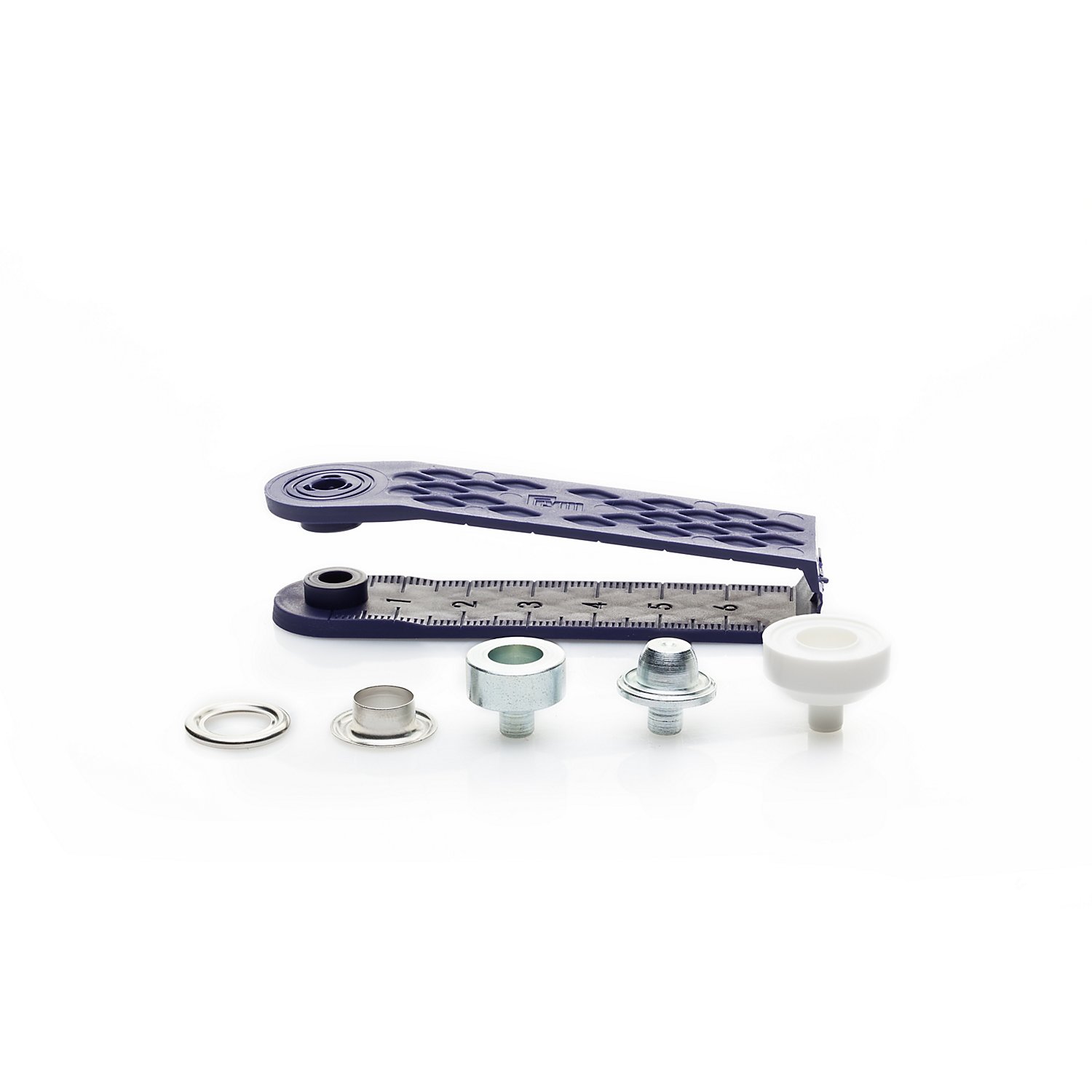 Prym Nähfrei-Ösen mit Scheiben, Größe: 8 mm Ø, Inhalt: 24 Stück