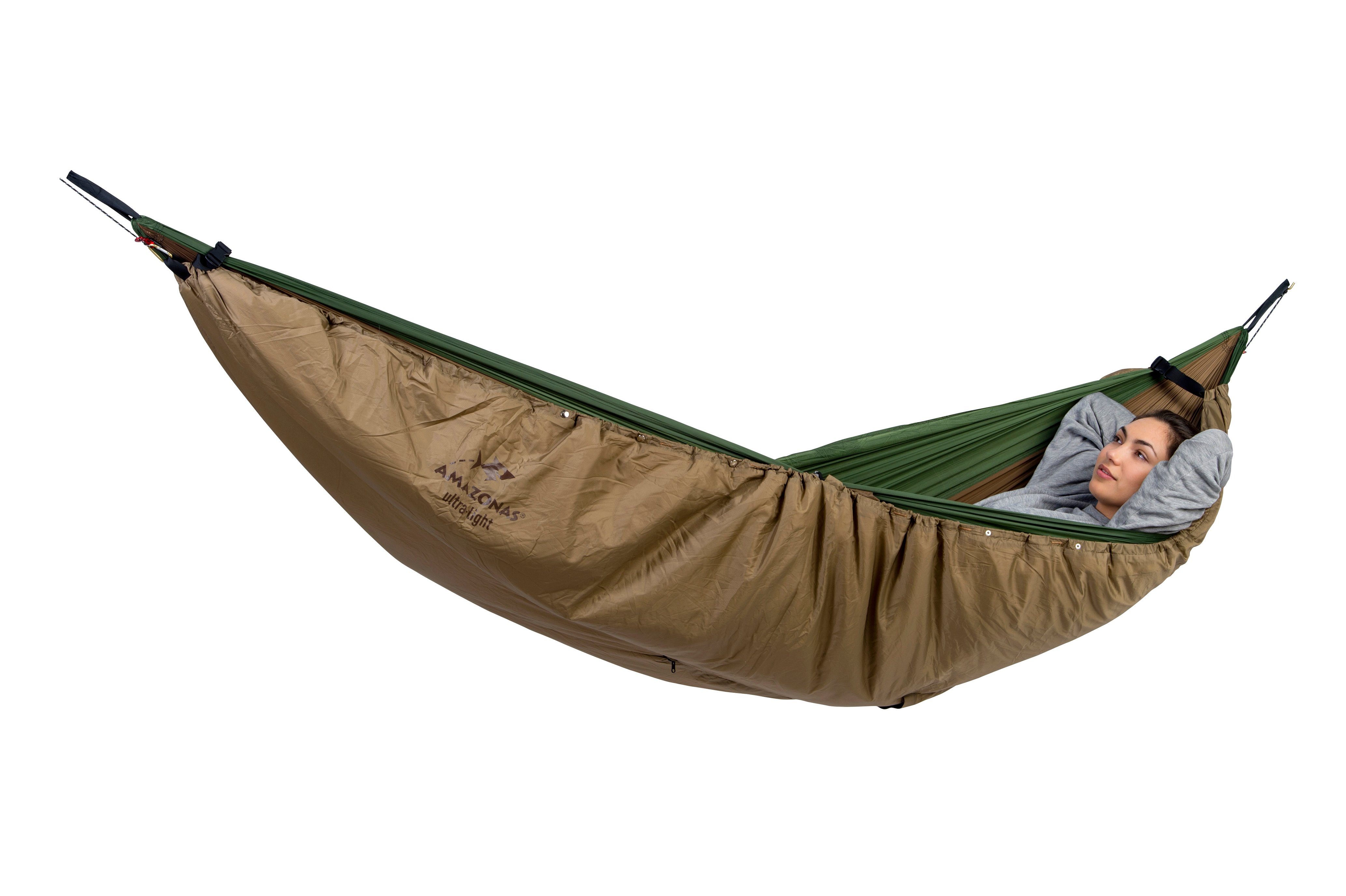 Amazonas Hängematte Wärmeschutz Underquilt Poncho 2 in 1 Thermo