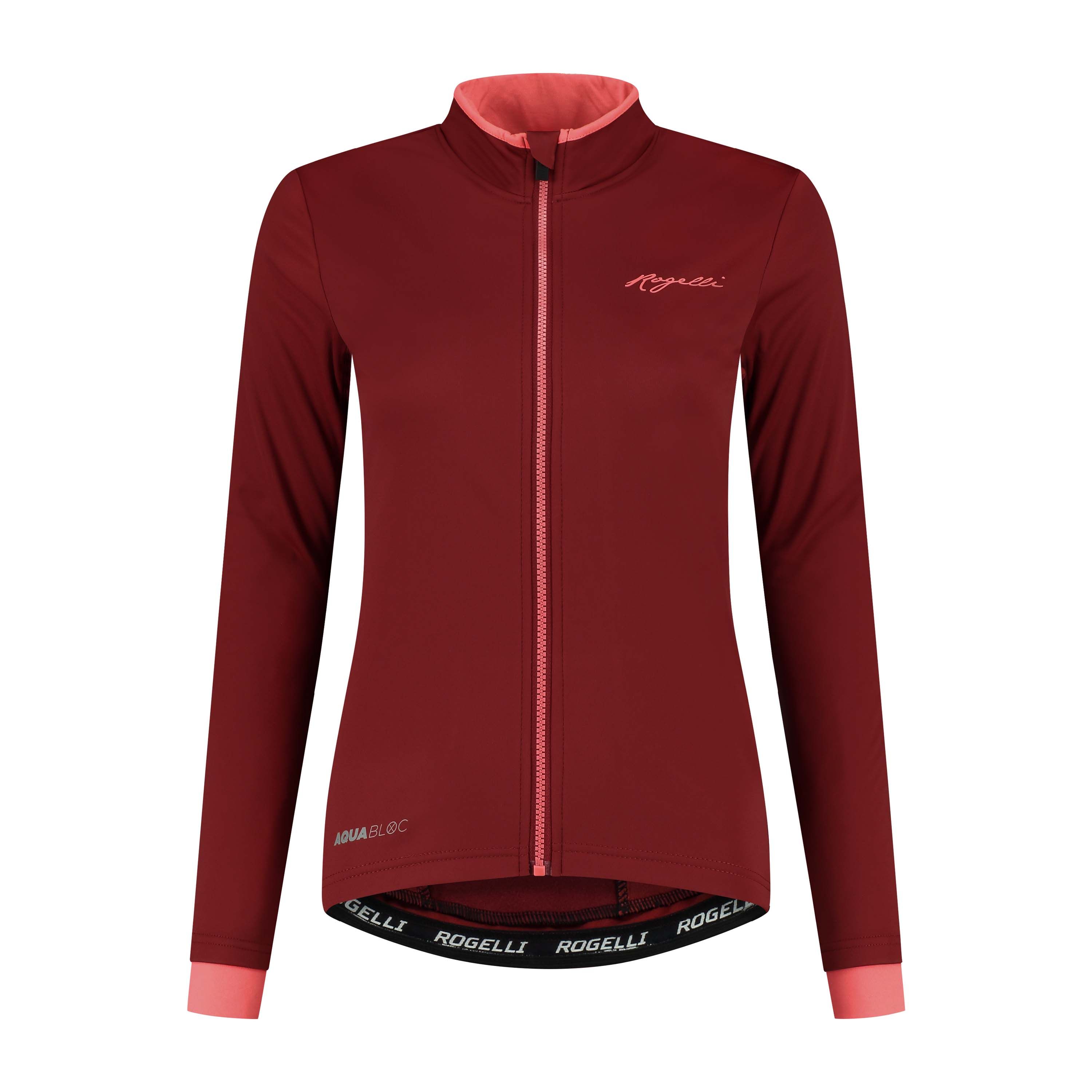 Rogelli Essential Bordeaux Coral Damen Winterjacke