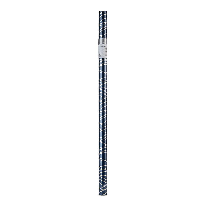 Gavepapir 2 m x 70 cm metall