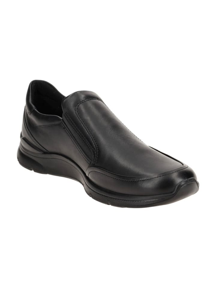 Ecco Komfort Slipper in Schwarz günstig kaufen