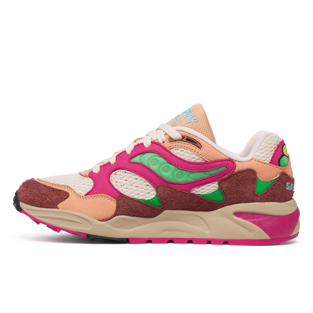 Saucony Jae Tips x Saucony Grid Shadow 2 Whats the Occasion? - Wear To The Party S70826-2 / bunt