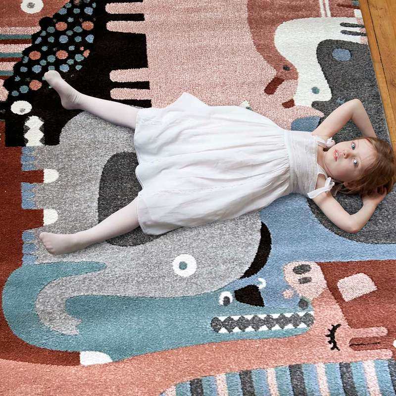 Tapis PUZZLE ANIMAUX