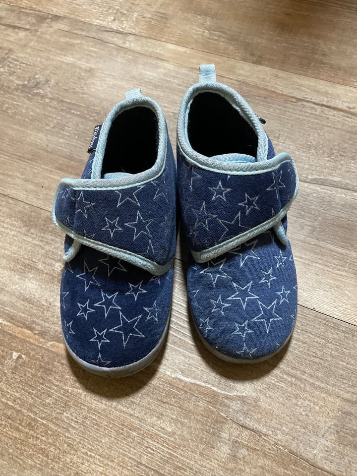 Playshoes Hausschuhe in Blau günstig kaufen 26/27
