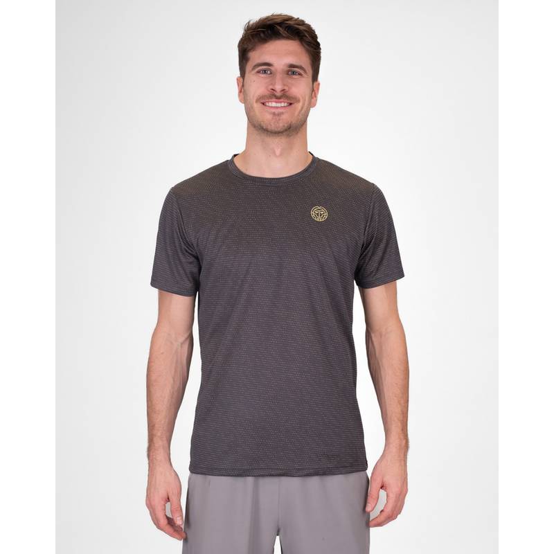 BIDI BADU Crew Two Colored Tee Tennisshirt Herren