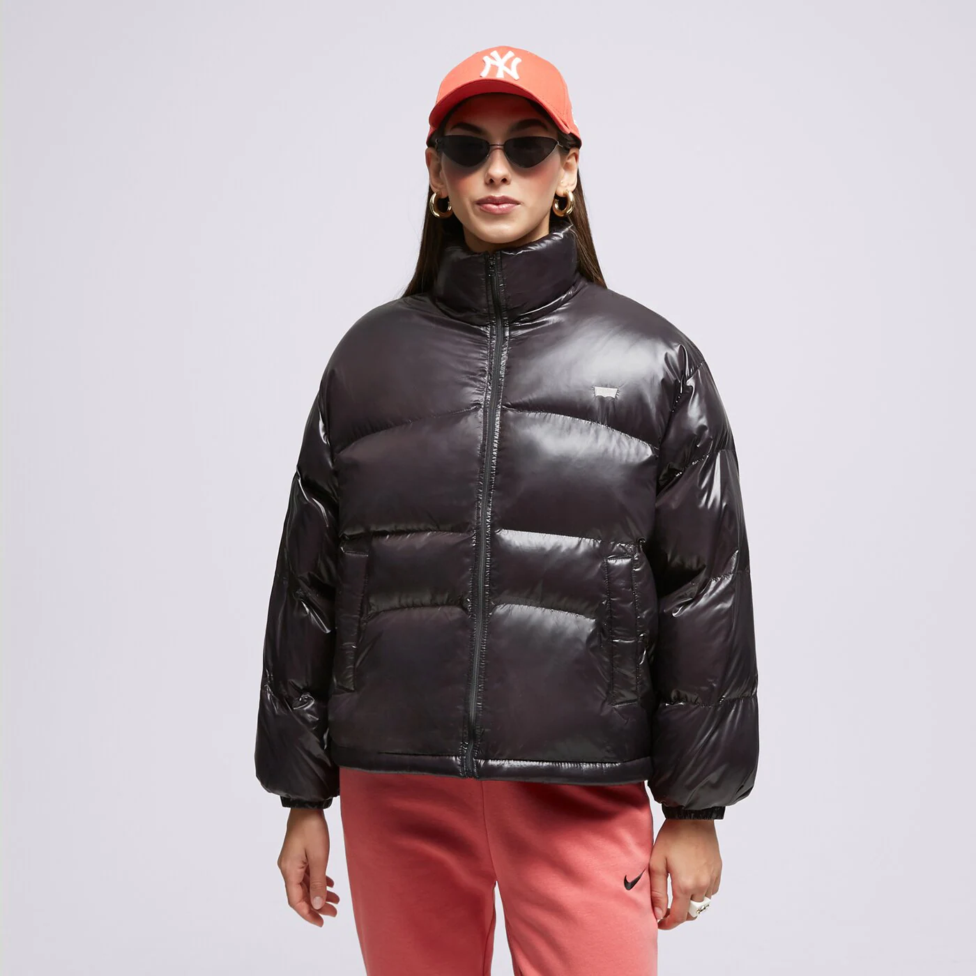 LEVI'S JACKE WINTER RETRO PUFFER Schwarz