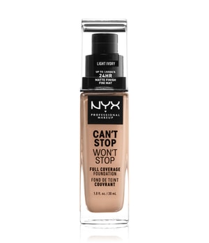 NYX Professional Makeup Can't Stop Won't Stop 24-Hour Foundation Flüssige Foundation-30 ml