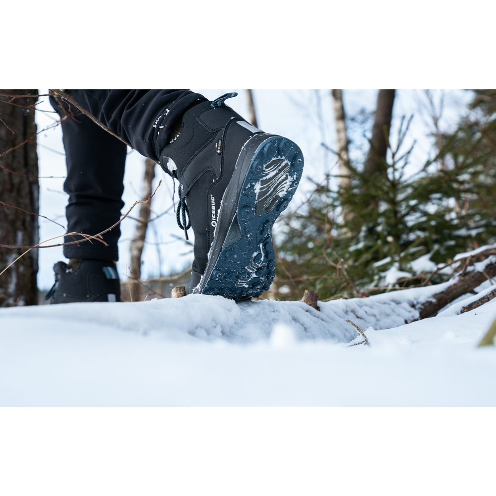 Icebug Pace3 Mens BUGrip GTX Petroleum F13051-9D / schwarz