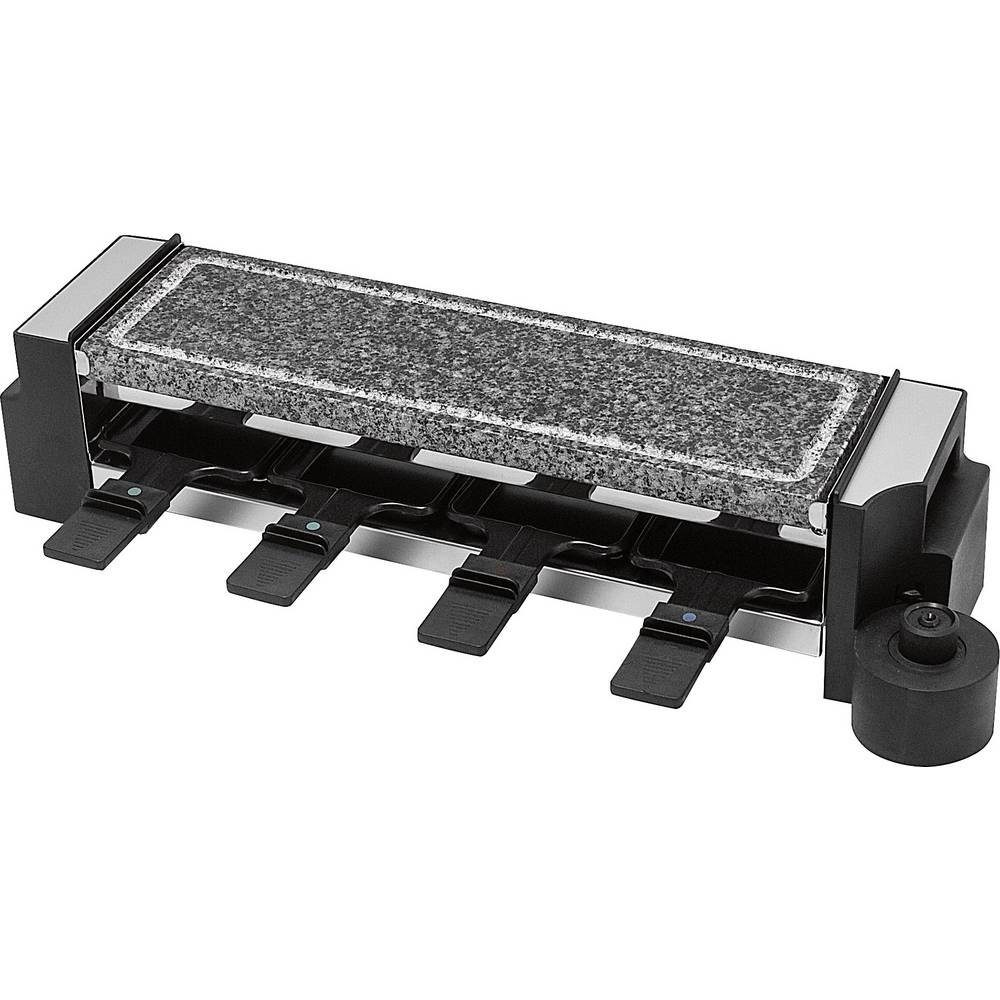 CLATRONIC Raclette Raclette Grill mit heißem Stein