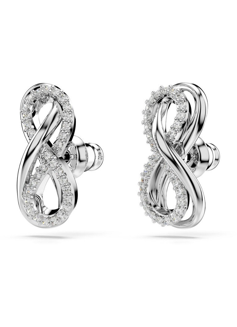 Swarovski Hyperbola stud earrings with crystal