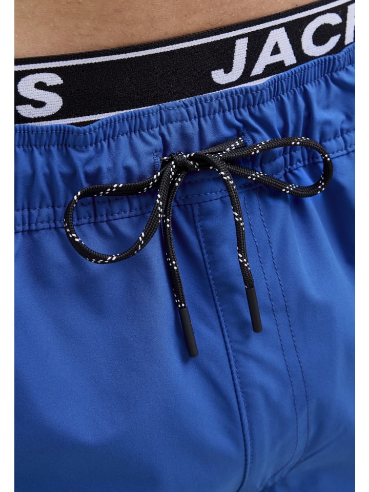 Jack & Jones Bade-Shorts 'Maui' in blau günstig kaufen