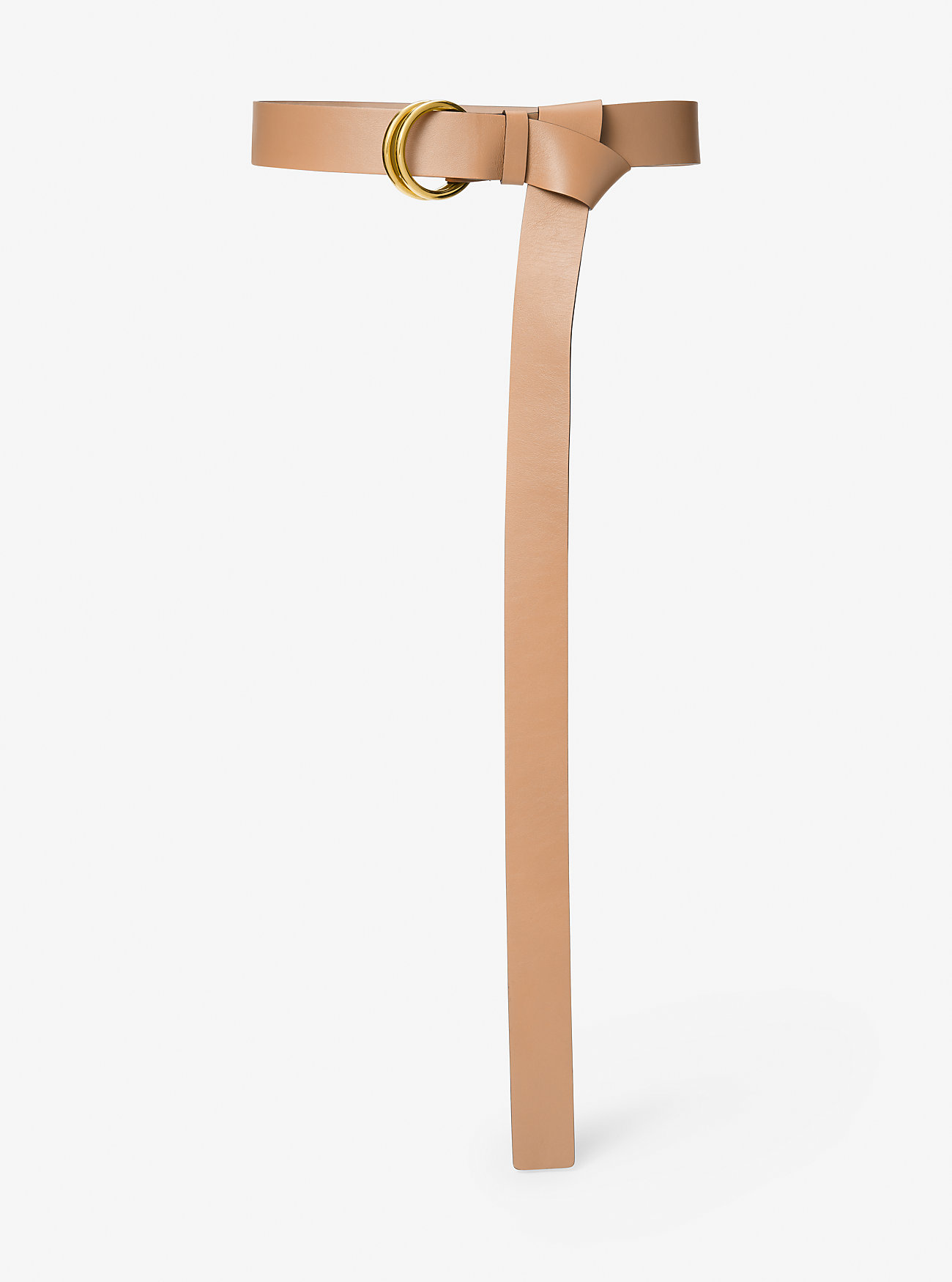 Cintura in pelle Jackie - SUNTAN