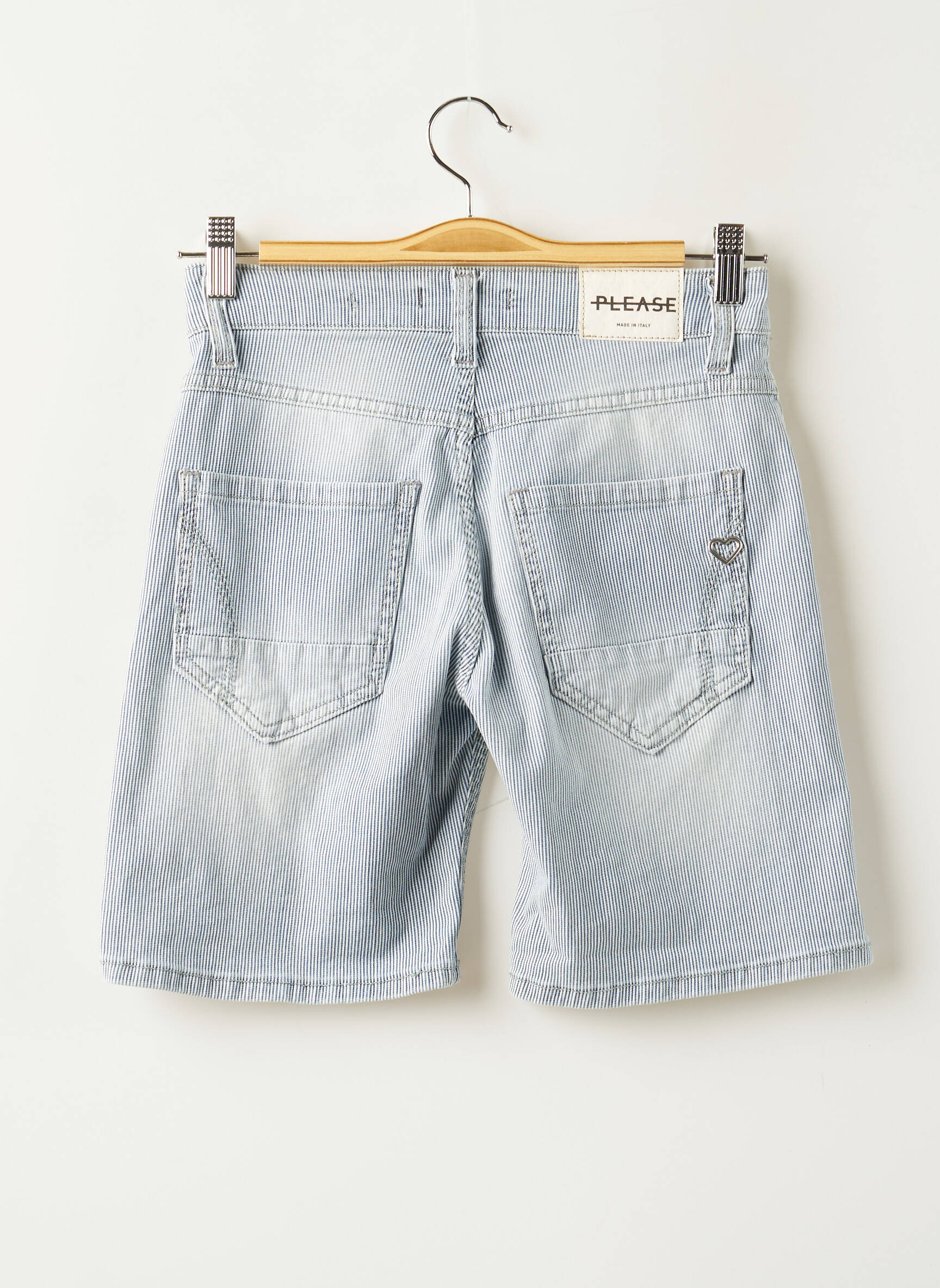 Please Shorts 1 Femme couleur bleu