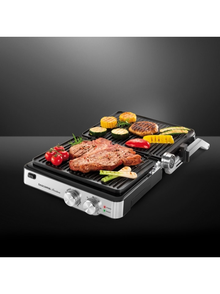 Tescoma Kontaktgrill PRESIDENT in silber günstig kaufen zweistöckig