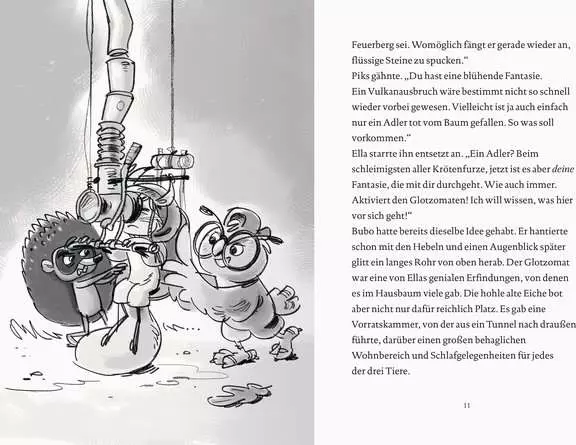 Unterholz-Ninjas, Band 3: Die verflixte Och-nö-Blume