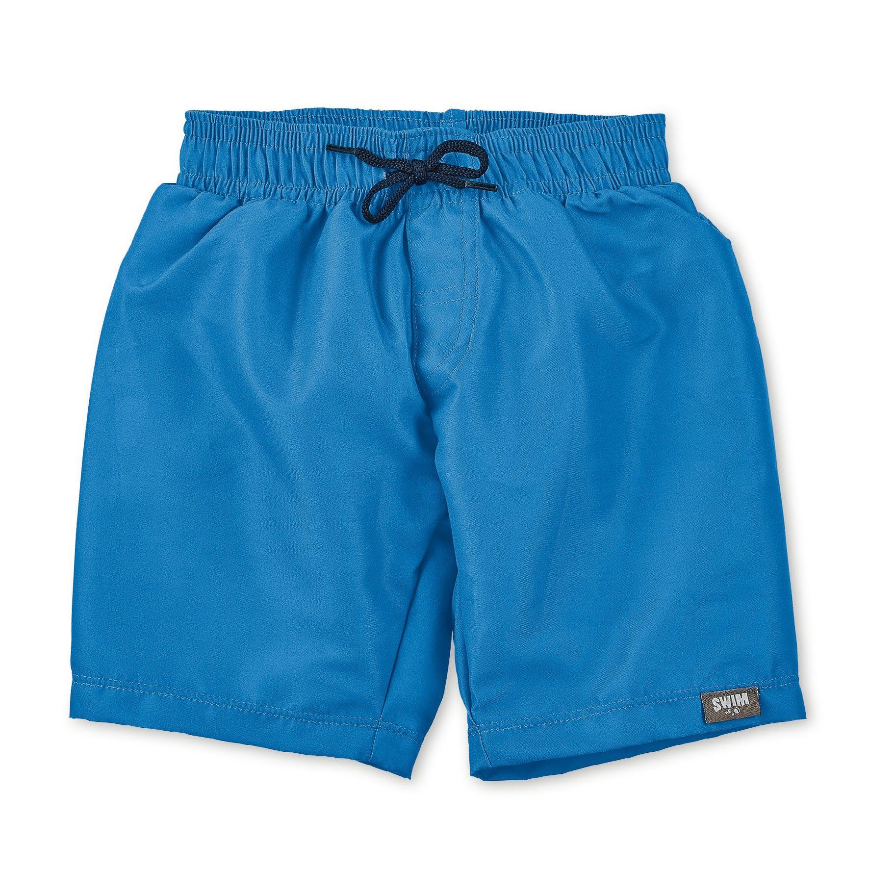 Sterntaler® Badehose Badeshort uni (1-St) Baby Badehose - Badeshorts mit Windeleinsatz bis Gr 86/92, uni - Badeshorts Babys, Badehose in Blau und Marine, UV-Schutz 50+ und Weitenregulierung - Badeshorts Kinder - UV Schutz 50+ uni Bademode