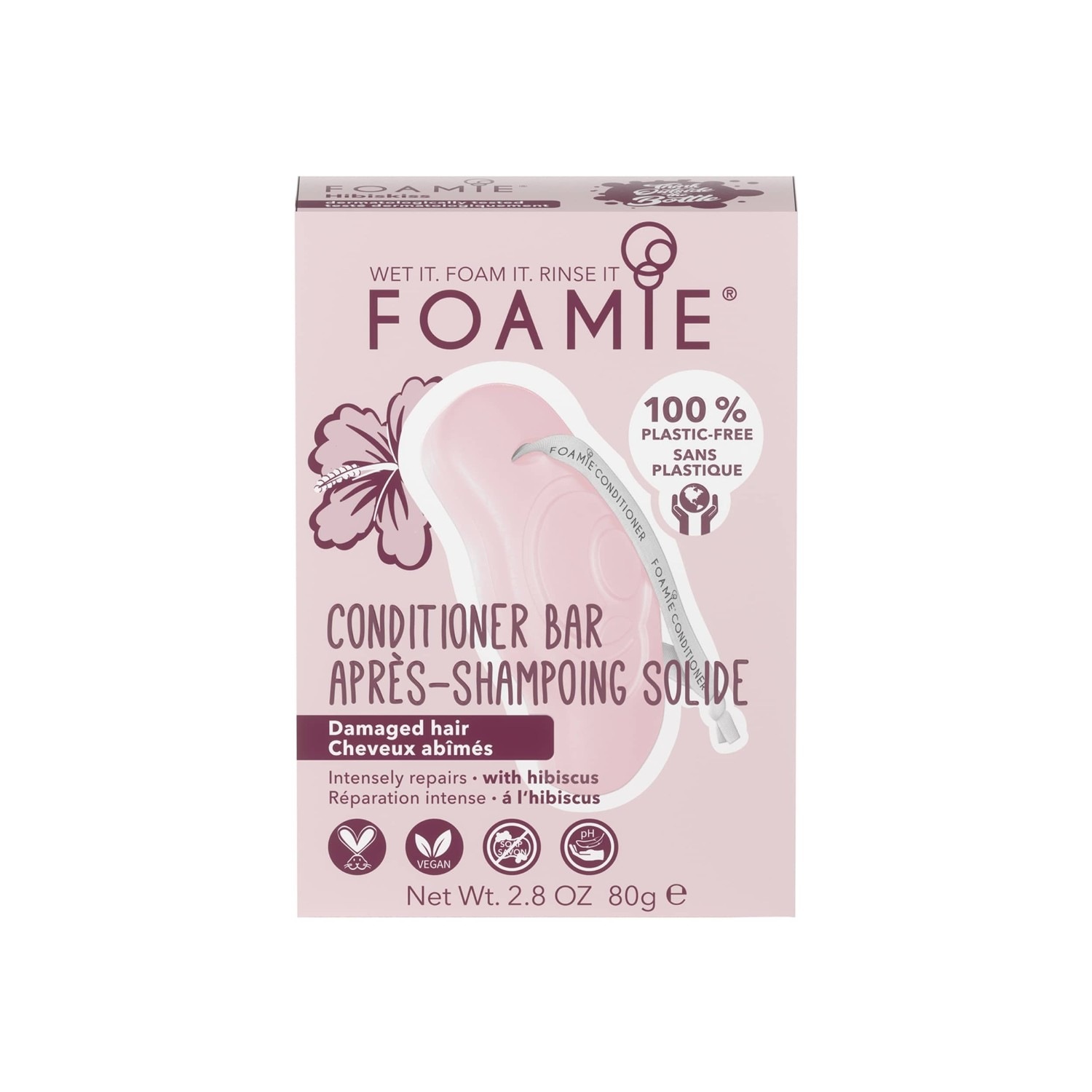 FOAMIE Solid Conditioner Hibiskis