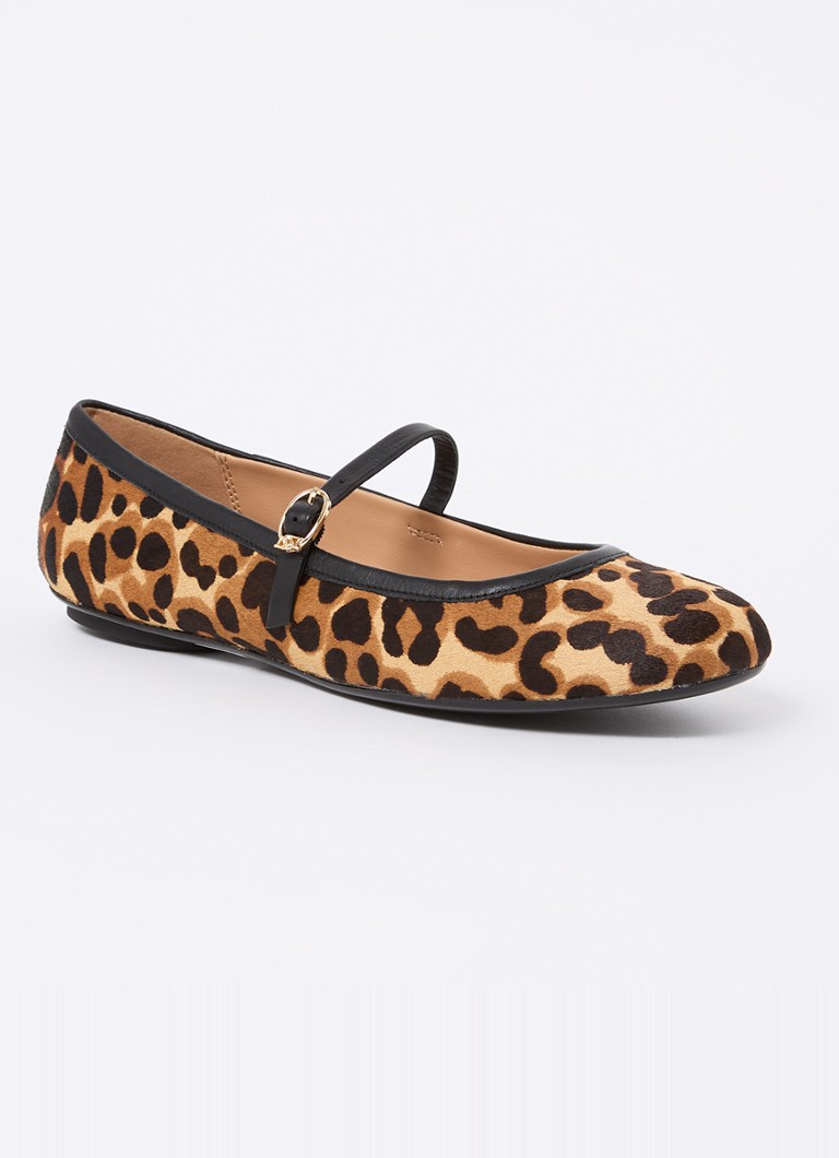 Dune London Heida nahkaiset ballerinat