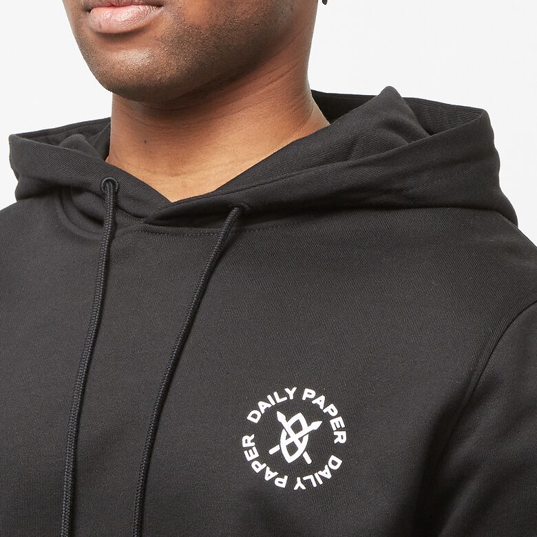Daily Paper Circle Hoodie Black