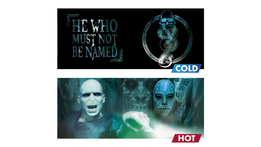 HARRY POTTER Tasse Thermoeffekttasse 460 ml Voldemort