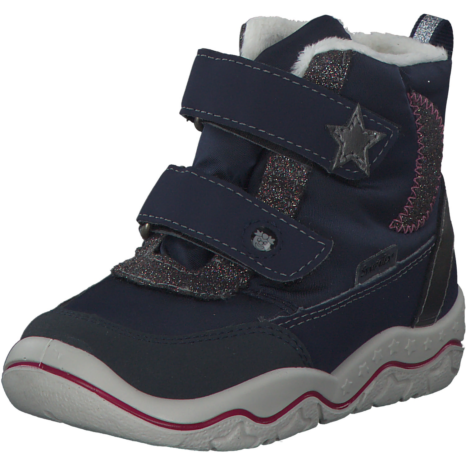 Ricosta Luna 3520300, Winterstiefel, Kinder, nautic/marine