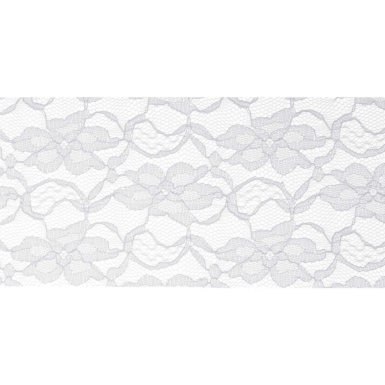 Spitzenband, weiß, 120 mm, 10 m