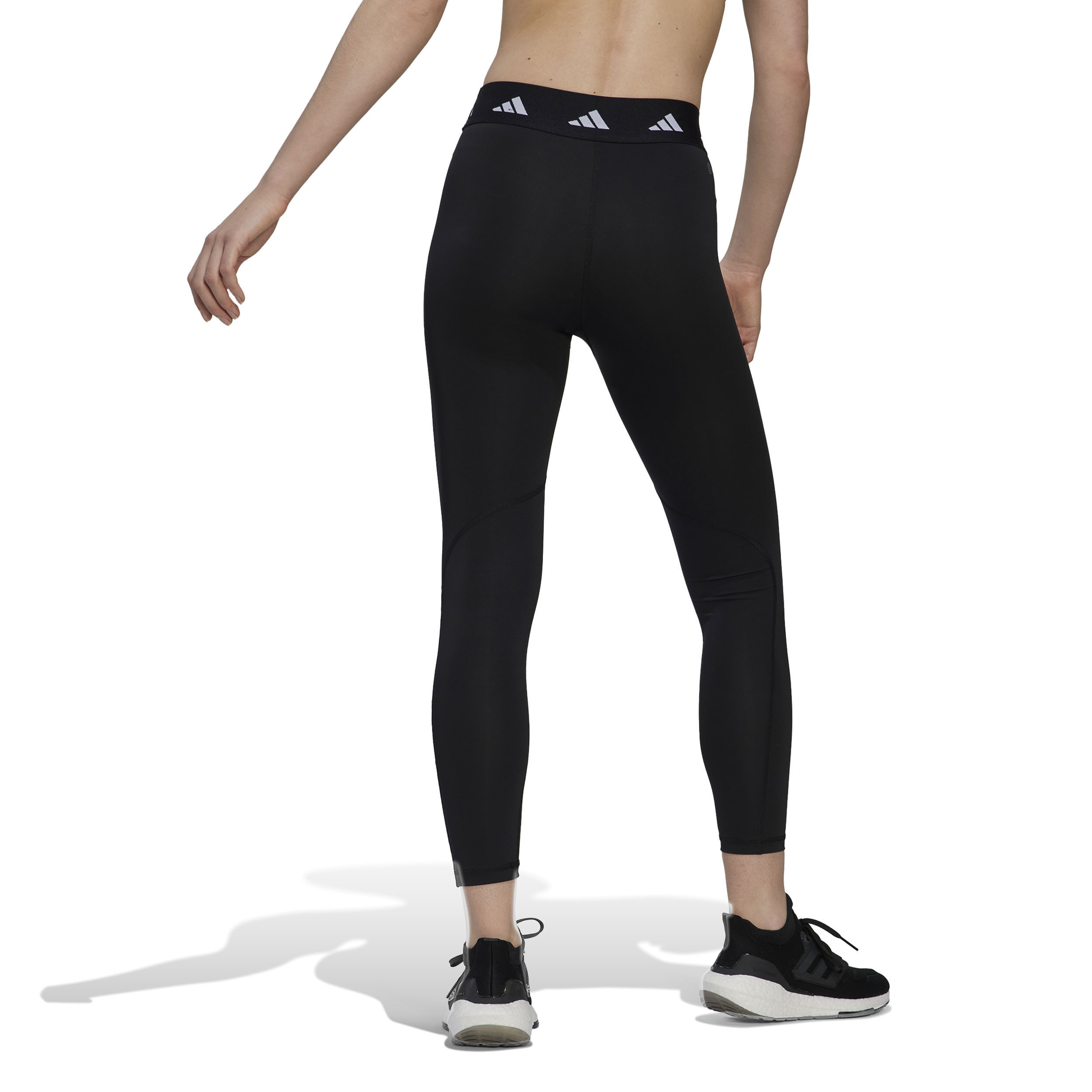 Techfit 7/8 Tight Damen - Schwarz