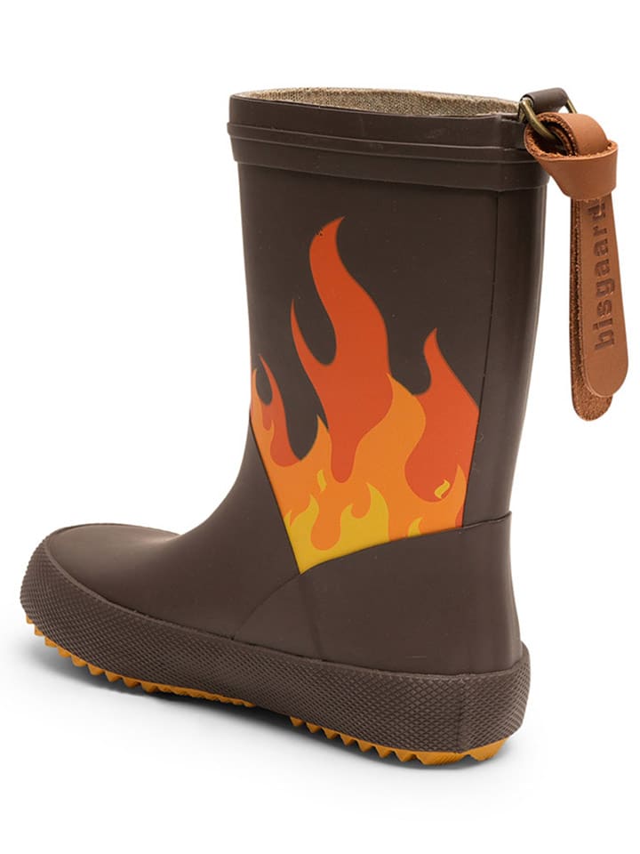 bisgaard Gummistiefel in Braun/ Orange günstig kaufen